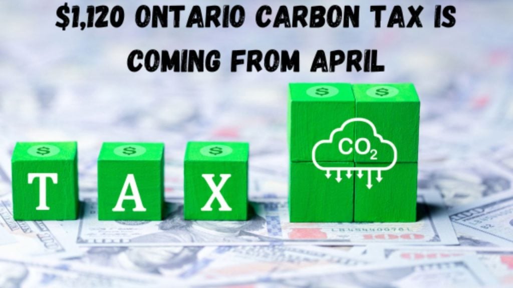$1120 Ontario Carbon Tax