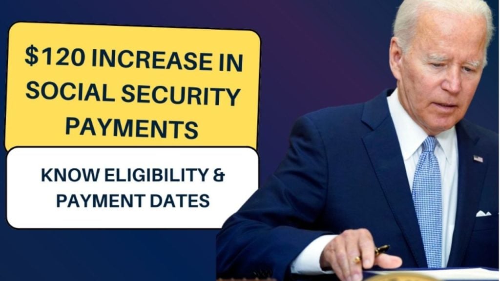 $120 Increase in Social Security Payments in May 2024