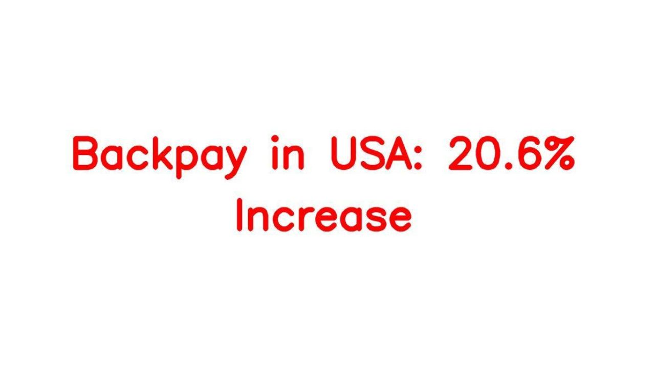 Backpay In USA - 20.6% Increase In SSA, SSI, SSDI & VA - How Backpay Is Calculated