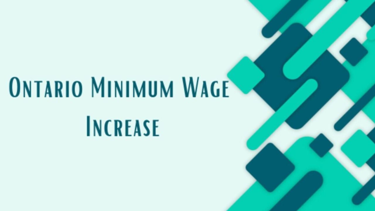 Ontario Minimum Wage Increase 2024 Types Of Minimum Wages, Wage