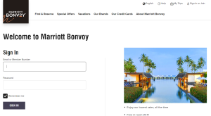 Marriott Bonvoy Credit Card Login