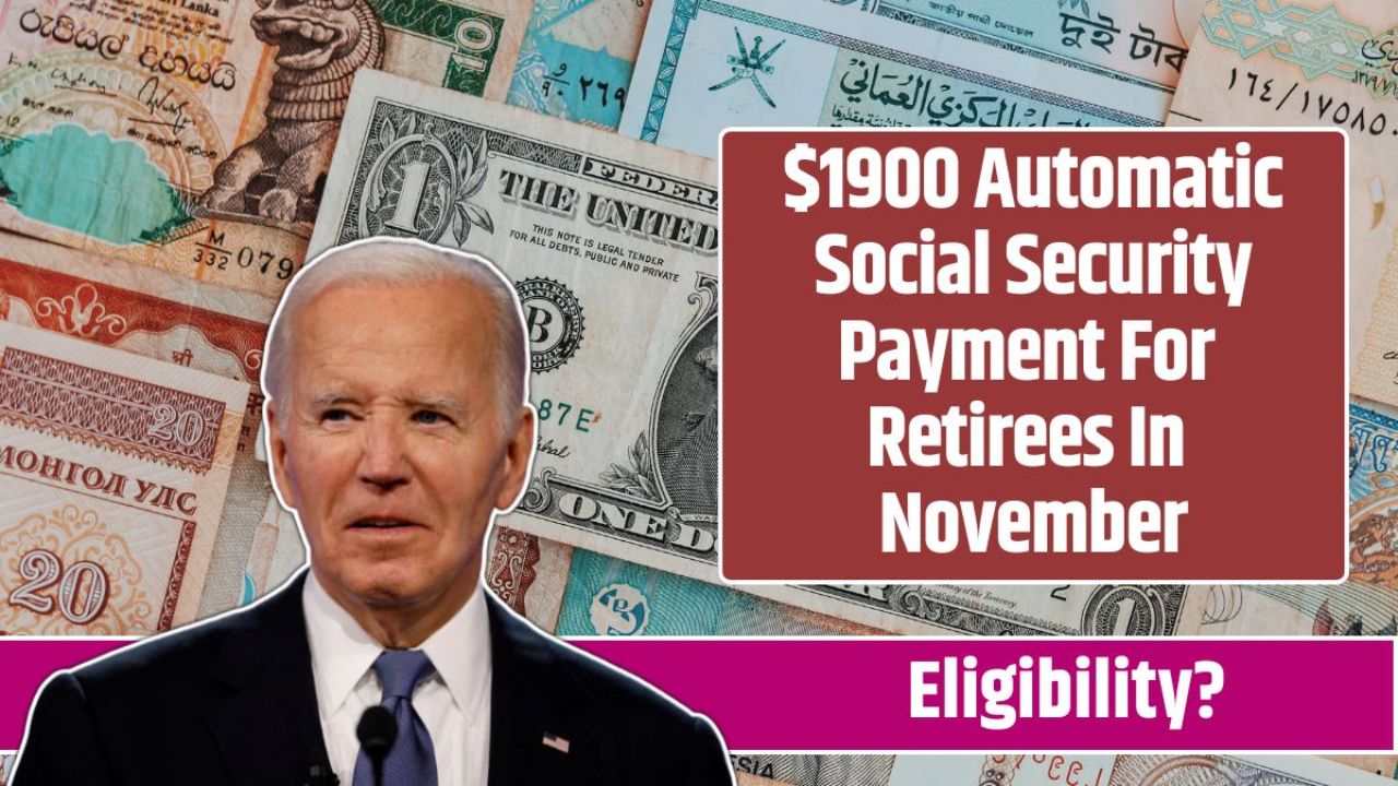 $1,900 Social Security Payment: These People Will Receive It On November 20