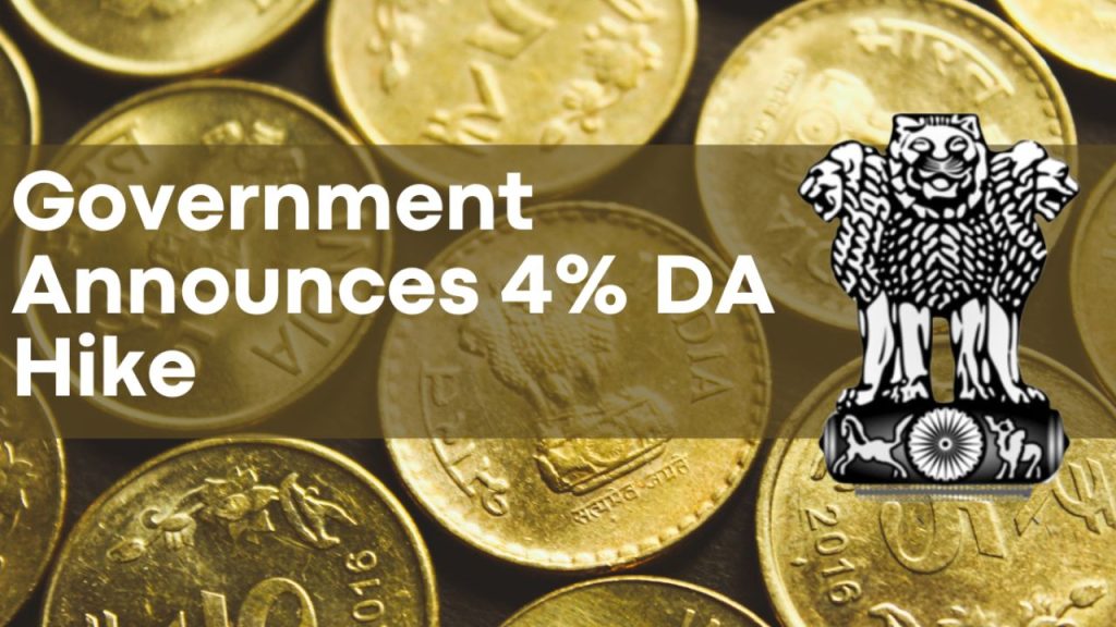 Central Employees Receive Early Christmas Gift, Government Announces 4% DA Hike