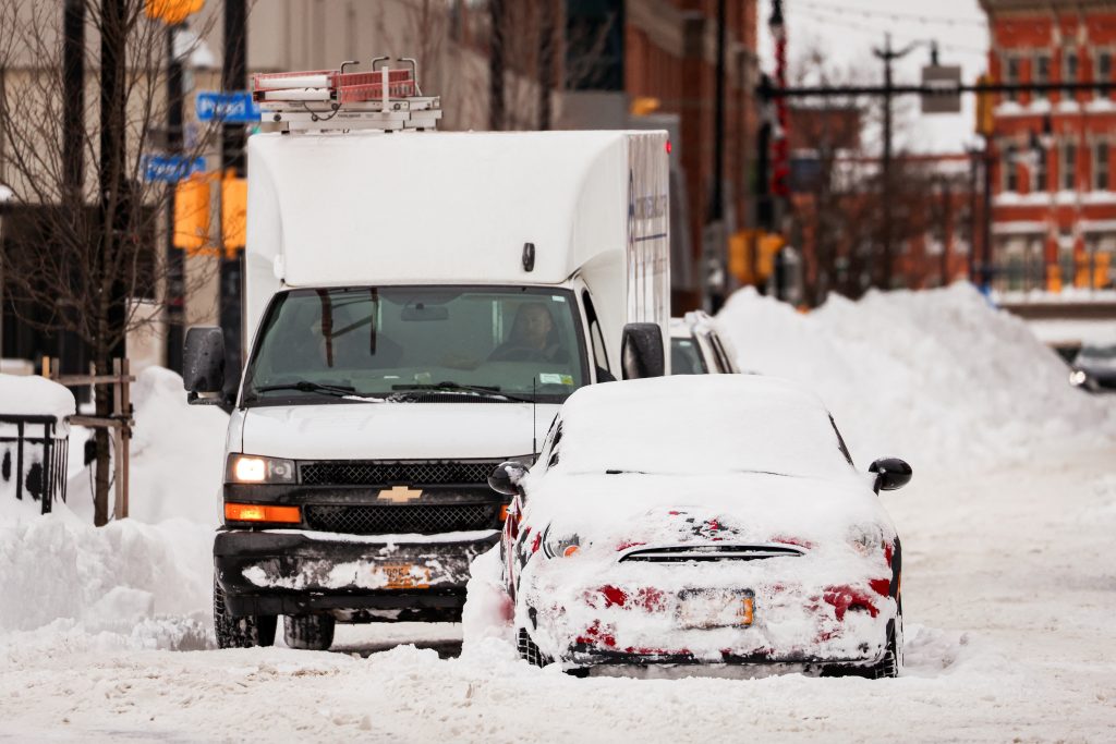 Buffalo on High Alert: Winter's Fury Brings Snow Showers and Icy Cold