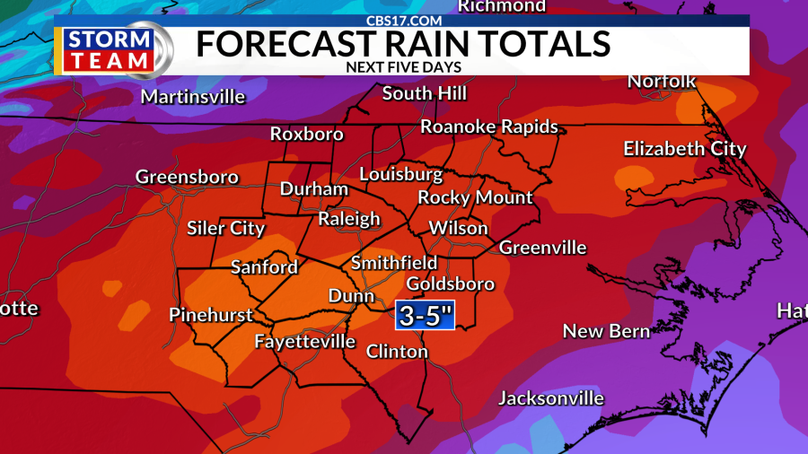 Raleigh's Forecast: Cool Week Ahead with Weekend Rain on the Horizon