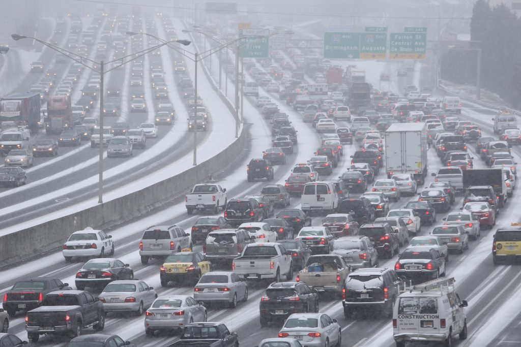 Atlanta Residents, Take Cover! This Storm Could Leave You Stranded